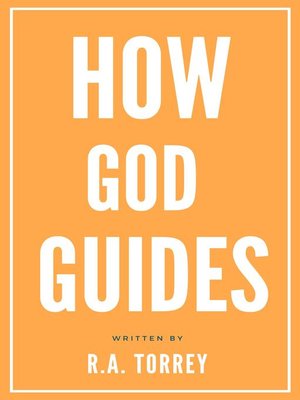 cover image of How God guides